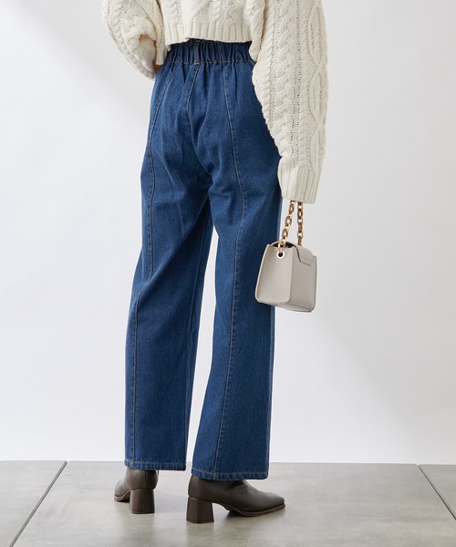 COLONY 2139（コロニートゥーワンスリーナイン）の「センターシームデニムパンツ（デニムパンツ・レディース・ブラック/ネイビー/ブルー/ブラック系その他・SMALL/MEDIUM/LARGE）」の6枚目の写真