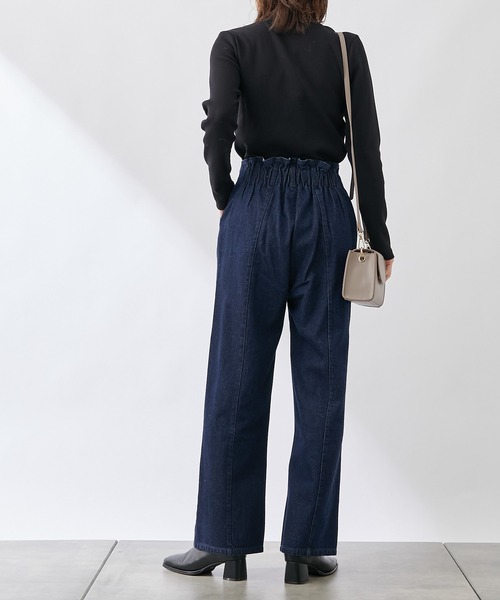 COLONY 2139（コロニートゥーワンスリーナイン）の「センターシームデニムパンツ（デニムパンツ・レディース・ブラック/ネイビー/ブルー/ブラック系その他・SMALL/MEDIUM/LARGE）」の15枚目の写真