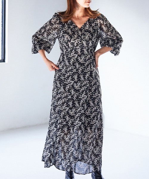 Web限定カラー有 エンパイアシルエットでスタイルアップ きゅんされワンピ ワンピース Mysty Woman ミスティウーマン のファッション通販 Zozotown