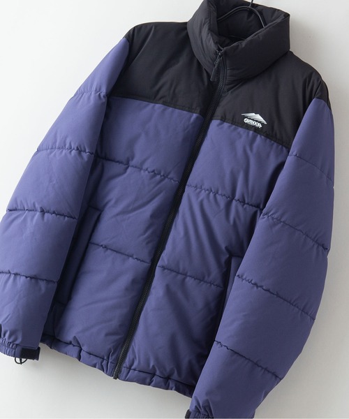 OUTDOOR PRODUCTS APPAREL(アウトドアプロダクツアパレル)の「撥水防風ストレッチ耐水圧10000mmスタンド中綿 ジャケット ワンポイントブランドロゴ(ブルゾン・メンズ・ホワイト/ブラック/アーミー/アイボリー/ネイビー・MEDIUM/LARGE/X-LARGE/XX-LARGE/XXX-LARGE)」の5枚目の写真