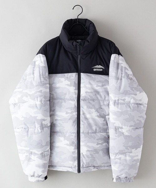 OUTDOOR PRODUCTS APPAREL(アウトドアプロダクツアパレル)の「撥水防風ストレッチ耐水圧10000mmスタンド中綿 ジャケット ワンポイントブランドロゴ(ブルゾン・メンズ・ホワイト/ブラック/アーミー/アイボリー/ネイビー・MEDIUM/LARGE/X-LARGE/XX-LARGE/XXX-LARGE)」の9枚目の写真