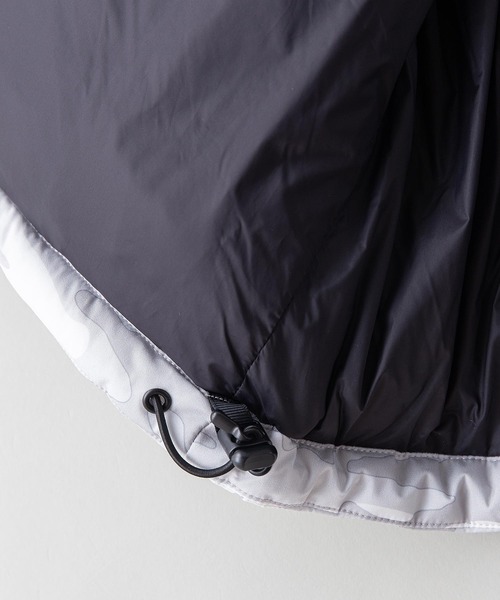 OUTDOOR PRODUCTS APPAREL(アウトドアプロダクツアパレル)の「撥水防風ストレッチ耐水圧10000mmスタンド中綿 ジャケット ワンポイントブランドロゴ(ブルゾン・メンズ・ホワイト/ブラック/アーミー/アイボリー/ネイビー・MEDIUM/LARGE/X-LARGE/XX-LARGE/XXX-LARGE)」の11枚目の写真