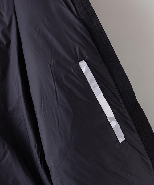 OUTDOOR PRODUCTS APPAREL(アウトドアプロダクツアパレル)の「撥水防風ストレッチ耐水圧10000mmスタンド中綿 ジャケット ワンポイントブランドロゴ(ブルゾン・メンズ・ホワイト/ブラック/アーミー/アイボリー/ネイビー・MEDIUM/LARGE/X-LARGE/XX-LARGE/XXX-LARGE)」の8枚目の写真