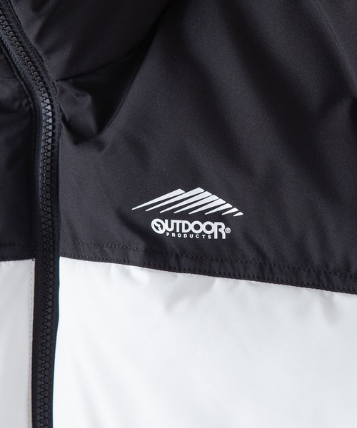 OUTDOOR PRODUCTS APPAREL(アウトドアプロダクツアパレル)の「撥水防風ストレッチ耐水圧10000mmスタンド中綿 ジャケット ワンポイントブランドロゴ(ブルゾン・メンズ・ホワイト/ブラック/アーミー/アイボリー/ネイビー・MEDIUM/LARGE/X-LARGE/XX-LARGE/XXX-LARGE)」の19枚目の写真
