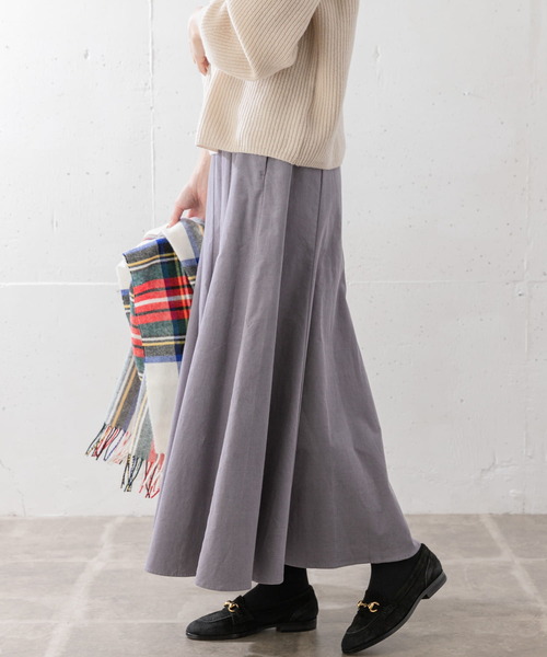 URBAN RESEARCH Sonny Label(アーバンリサーチサニーレーベル)の「コーデュロイセミマーメイドスカート(スカート・レディース・ブラック/ブラウン/ブルー系その他・38/36)」の10枚目の写真