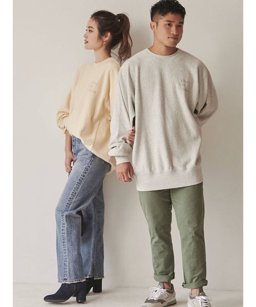 Ungrid（アングリッド）の「【Ungrid×kurumi.m】スリットデザインストレートデニム（デニムパンツ・レディース・ブルー・24inch/25inch/26inch）」の5枚目の写真