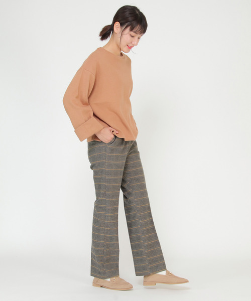 LBC(エルビーシー)の「TRセミフレアパンツ(その他パンツ・レディース・ブラック/グレー/パープル・M/L)」の10枚目の写真