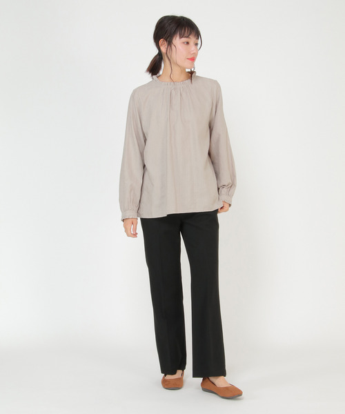 LBC(エルビーシー)の「TRセミフレアパンツ(その他パンツ・レディース・ブラック/グレー/パープル・M/L)」の14枚目の写真