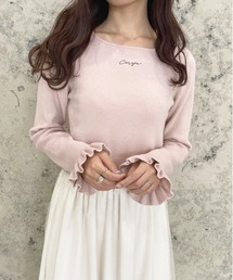 apres jour | バックレースアップニット【ZOZOTOWN限定アイテム】(ニット/セーター)