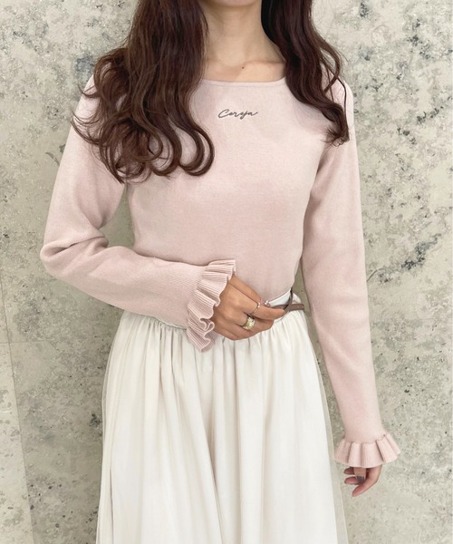 apres jour（アプレジュール）の「バックレースアップニット【ZOZOTOWN限定アイテム】（ニット/セーター・レディース・モカ/ピンクベージュ/アイボリー・X-LARGE/フリー）」の16枚目の写真