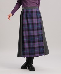 INED | 《SUPERIOR CLOSET》キルトスカート《O'NEIL OF DUBLIN》(スカート)