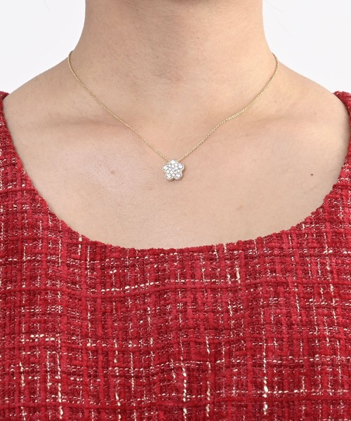 MARY QUANT（マリークワント）の「ダブルサイドデイジー ネックレス（ネックレス・レディース・シルバー/ゴールド・FREE）」の7枚目の写真