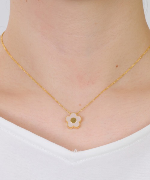 ダブルサイドデイジー ネックレス（ネックレス）｜MARY QUANT（マリー