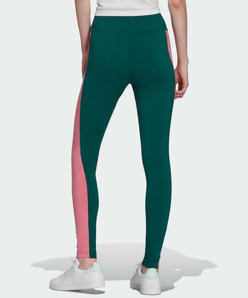 adidas（アディダス）の「レギンス [LEGGINGS] アディダスオリジナルス（レギンス/スパッツ・レディース・ネイビー/グリーン・SMALL/LARGE/XX-LARGE/X-LARGE/MEDIUM/X-SMALL）」の10枚目の写真