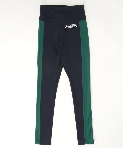 adidas（アディダス）の「レギンス [LEGGINGS] アディダスオリジナルス（レギンス/スパッツ・レディース・ネイビー/グリーン・SMALL/LARGE/XX-LARGE/X-LARGE/MEDIUM/X-SMALL）」の7枚目の写真