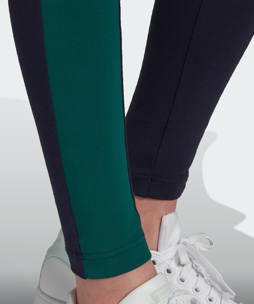 adidas（アディダス）の「レギンス [LEGGINGS] アディダスオリジナルス（レギンス/スパッツ・レディース・ネイビー/グリーン・SMALL/LARGE/XX-LARGE/X-LARGE/MEDIUM/X-SMALL）」の6枚目の写真