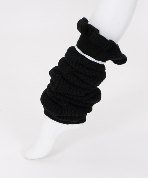 FickleBebe（フィクルベベ）の「ボリュームレッグウォーマー（レッグウォーマー・レディース・ホワイト/ブラック・FREE）」の18枚目の写真