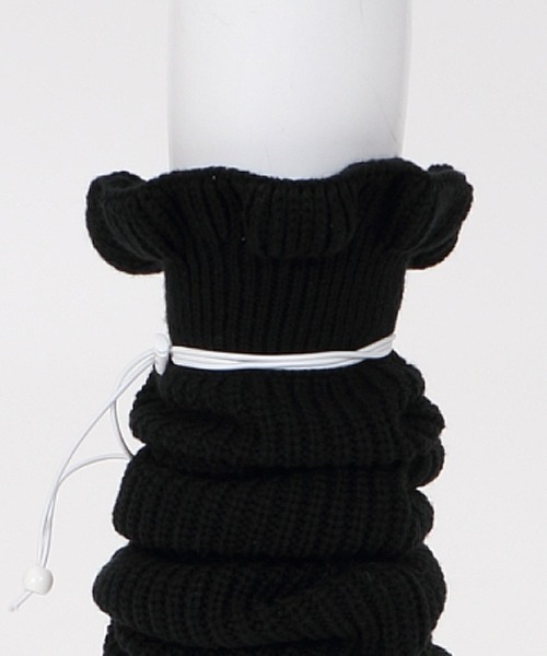 FickleBebe（フィクルベベ）の「ボリュームレッグウォーマー（レッグウォーマー・レディース・ホワイト/ブラック・FREE）」の14枚目の写真