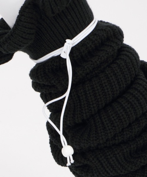 FickleBebe（フィクルベベ）の「ボリュームレッグウォーマー（レッグウォーマー・レディース・ホワイト/ブラック・FREE）」の10枚目の写真