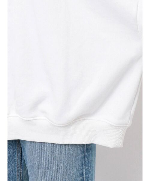 jouetie（ジュエティ）の「BIGカラープルオーバー（スウェット・レディース・ブラック/パープル/オフホワイト/ブルー・MEDIUM）」の8枚目の写真