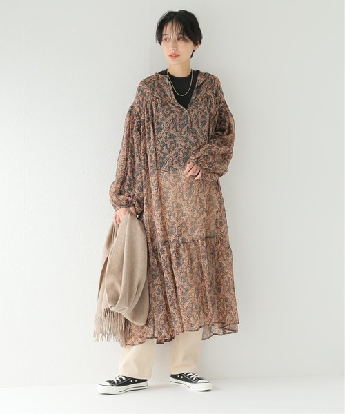 セール ボヘミアンプリントワンピース ワンピース Journal Standard Relume ジャーナルスタンダード レリューム のファッション通販 Zozotown