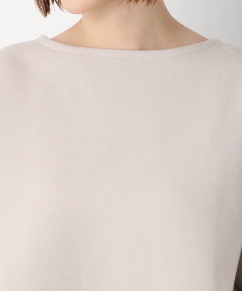 A part by（アパートバイ）の「ボンディングショートプルオーバー　259834（その他トップス・レディース・チャコールグレー/ライトグリーン/アイボリー・FREE）」の10枚目の写真