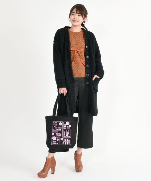 MARY QUANT（マリークワント）の「コスメプリントキャンバス トート 