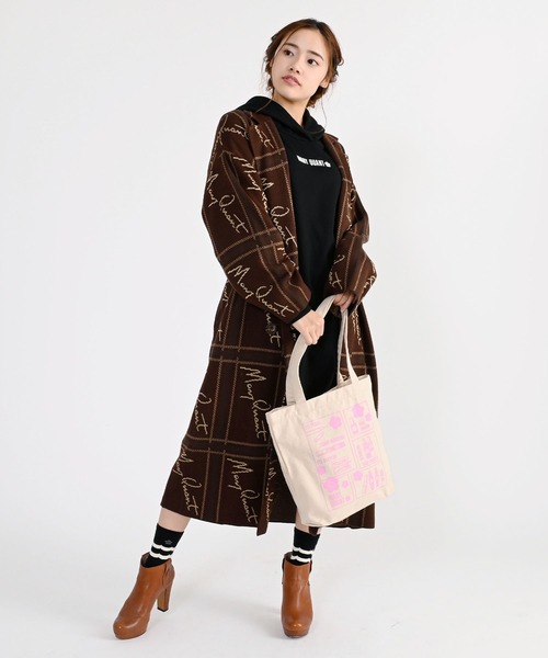 MARY QUANT（マリークワント）の「コスメプリントキャンバス トート 