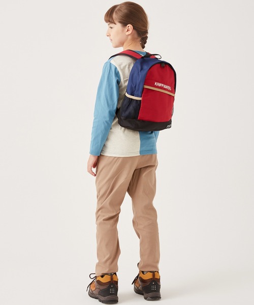 KRIFF MAYER(クリフメイヤー)の「クリフリュック(バックパック/リュック・キッズ・ベージュ/ネイビー/レッド/サックスブルー・FREE)」の19枚目の写真
