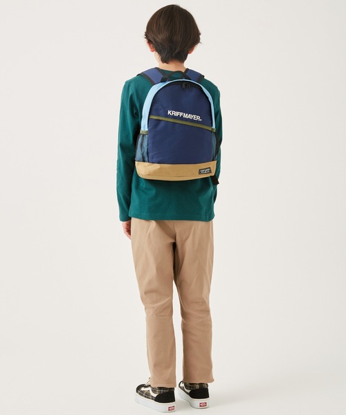 KRIFF MAYER(クリフメイヤー)の「クリフリュック(バックパック/リュック・キッズ・ベージュ/ネイビー/レッド/サックスブルー・FREE)」の22枚目の写真
