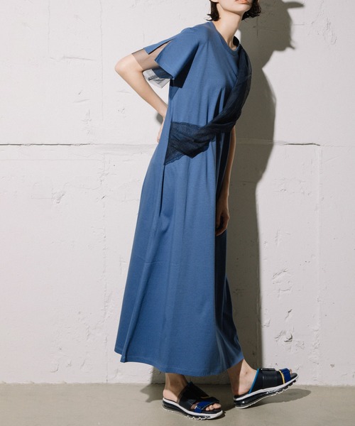 チュールツイストワンピース ワンピース Marechal ワンピース Marechal ワンピース ドレス Terre マルシャルテル のファッション 買取