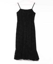 【Estella.K】（IV）Flocking Camisole Dress