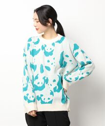 rovtski | パンダ柄ニットセーター(ニット/セーター)