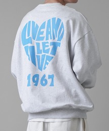 SPINNS | 【ゆったりシルエット】HART1967バックロゴスウェット(スウェット)