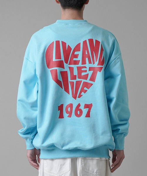 SPINNS（スピンズ）の「【ゆったりシルエット】HART1967バックロゴスウェット（スウェット・メンズ・アッシュグレー/ブラック/レッド/サックスブルー・ONESIZE）」の20枚目の写真