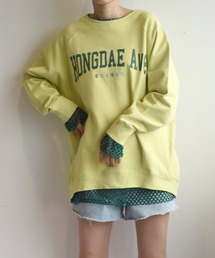 Alley by w closet | 【2022S/S】【Alley】【SETUP対応】ホンデ裏毛Bigチュニック(スウェット)