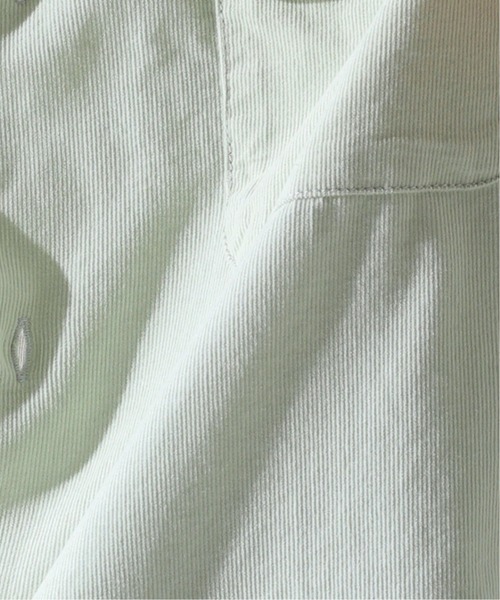 JOURNAL STANDARD relume（ジャーナルスタンダード　レリューム）の「GARMENT DYE ビッグシルエット コーデュロイシャツ（ブルゾン・メンズ・ダークグリーン/ベージュ系その他/ピンク/アイボリー・MEDIUM/LARGE）」の19枚目の写真