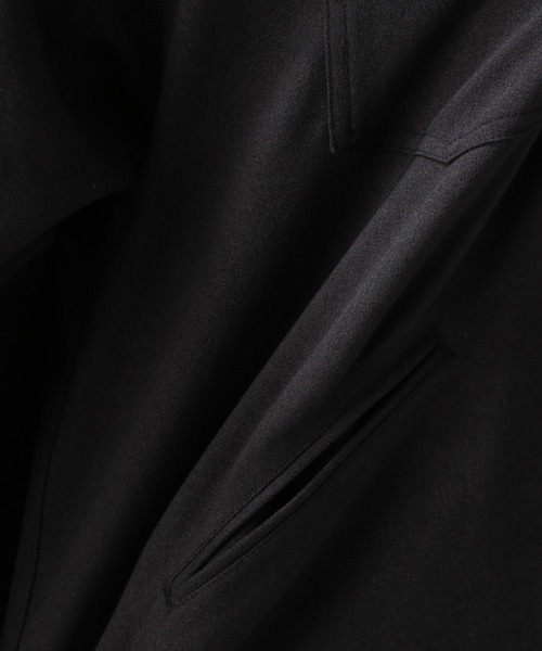 RAGEBLUE(レイジブルー)の「メランジーンズビッグブルゾン<セットアップ可>(ブルゾン・メンズ・ブラック/ブラウン/グレー/ピンク/オリーブ/ブラウン系その他・MEDIUM/LARGE)」の19枚目の写真