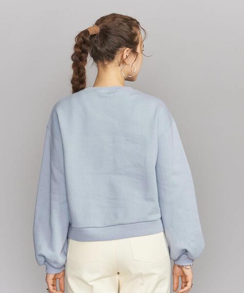BEAUTY&YOUTH UNITED ARROWS（ビューティーアンドユースユナイテッドアローズ）の「BY コットン裏毛ボリュームスリーブ カットソー プルオーバー -ウォッシャブル-◆（Tシャツ/カットソー・レディース・ライトブルー/ネイビー/オフホワイト・FREE）」の6枚目の写真