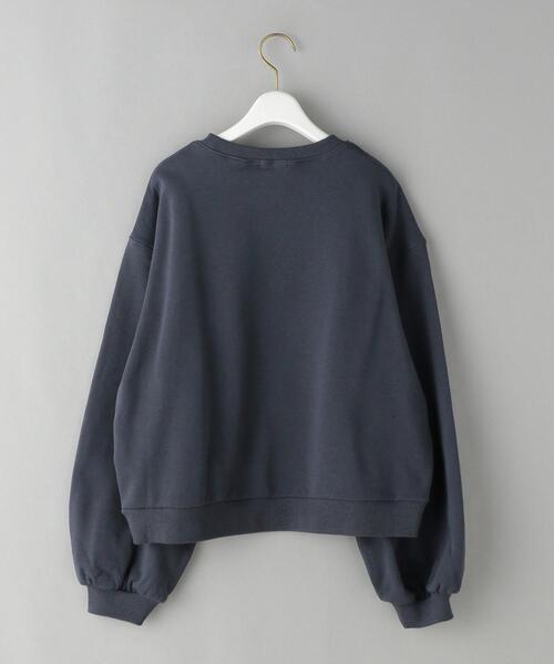 BEAUTY&YOUTH UNITED ARROWS（ビューティーアンドユースユナイテッドアローズ）の「BY コットン裏毛ボリュームスリーブ カットソー プルオーバー -ウォッシャブル-◆（Tシャツ/カットソー・レディース・ライトブルー/ネイビー/オフホワイト・FREE）」の14枚目の写真