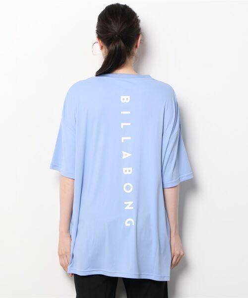 BILLABONG(ビラボン)の「BILLABONG/ビラボン 水陸両用 ビッグシルエットバックプリントラッシュTシャツ BC013-854(Tシャツ/カットソー・レディース・ブルー/ブラック/ホワイト・M)」の3枚目の写真
