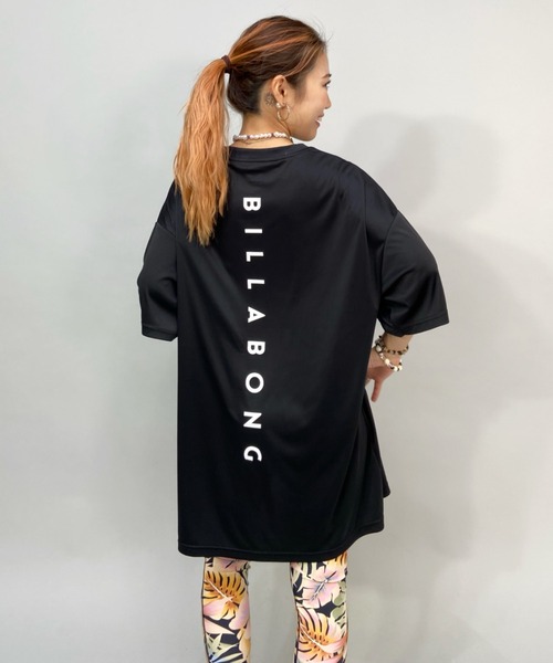 BILLABONG(ビラボン)の「BILLABONG/ビラボン 水陸両用 ビッグシルエットバックプリントラッシュTシャツ BC013-854(Tシャツ/カットソー・レディース・ブルー/ブラック/ホワイト・M)」の2枚目の写真