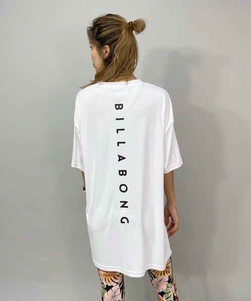 BILLABONG(ビラボン)の「BILLABONG/ビラボン 水陸両用 ビッグシルエットバックプリントラッシュTシャツ BC013-854(Tシャツ/カットソー・レディース・ブルー/ブラック/ホワイト・M)」の10枚目の写真