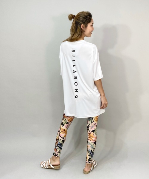 BILLABONG(ビラボン)の「BILLABONG/ビラボン 水陸両用 ビッグシルエットバックプリントラッシュTシャツ BC013-854(Tシャツ/カットソー・レディース・ブルー/ブラック/ホワイト・M)」の12枚目の写真