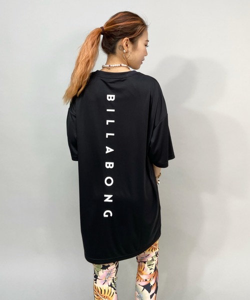 BILLABONG(ビラボン)の「BILLABONG/ビラボン 水陸両用 ビッグシルエットバックプリントラッシュTシャツ BC013-854(Tシャツ/カットソー・レディース・ブルー/ブラック/ホワイト・M)」の14枚目の写真