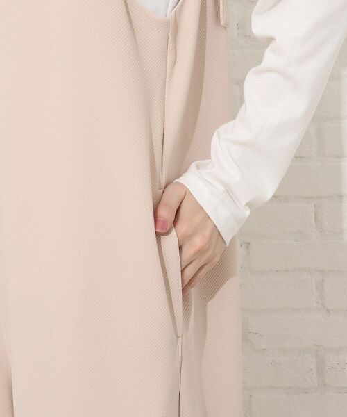 Cutie Blonde（キューティーブロンド）の「◆【S-L/2点セット】オールインワンセット（サロペット/オーバーオール・レディース・ベージュ/カーキ/ブラック・01/02/03）」の13枚目の写真