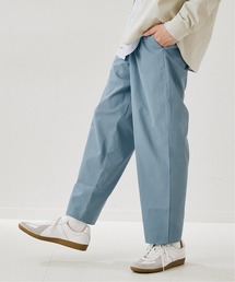 417 EDIFICE | ◆ドゥースリネンストレッチ ワイドパンツ(スラックス)