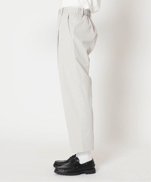 417 EDIFICE(フォーワンセブンエディフィス)の「ドゥースリネンストレッチワイドパンツ(スラックス・メンズ・ホワイト/ブラック/グレー/ブラウン/サックスブルー・SMALL/MEDIUM/LARGE)」の13枚目の写真
