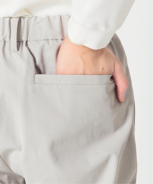 417 EDIFICE(フォーワンセブンエディフィス)の「ドゥースリネンストレッチワイドパンツ(スラックス・メンズ・ホワイト/ブラック/グレー/ブラウン/サックスブルー・SMALL/MEDIUM/LARGE)」の16枚目の写真