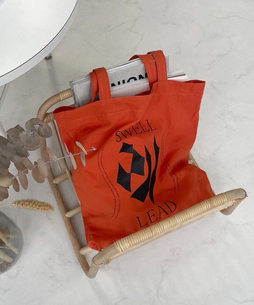 AS KNOW AS plus（アズノゥアズプラス）の「●チョイスｍｅエコトート（トートバッグ・レディース・ホワイト系その他/ホワイト系その他2/グリーン/ピンク/ピンク系その他/グリーン系その他/オレンジ/オフホワイト・FREE）」の8枚目の写真